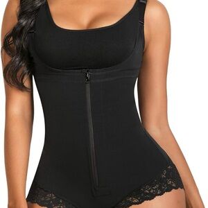 Elegant Black Shapewear Bodysuit
